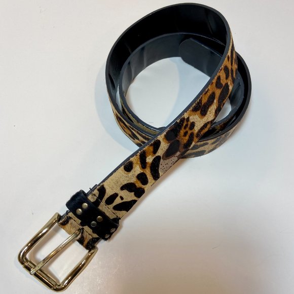 Zara cheetah print belt, Large - Picture 5 of 5
